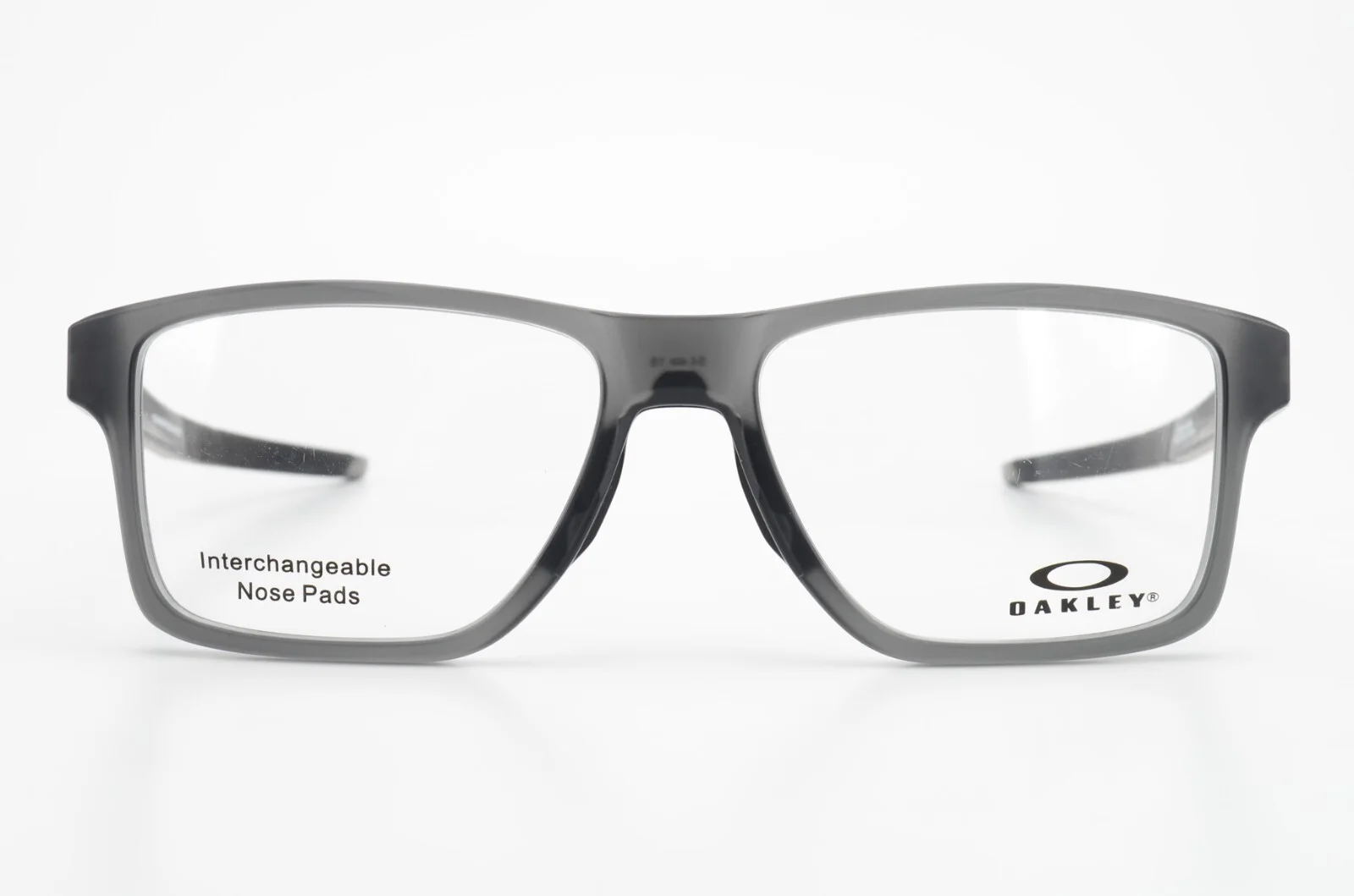 Oakley Glasses Spectacles Chamfer Squared Satin Grey Smoke OX8143-02+ Metal 3