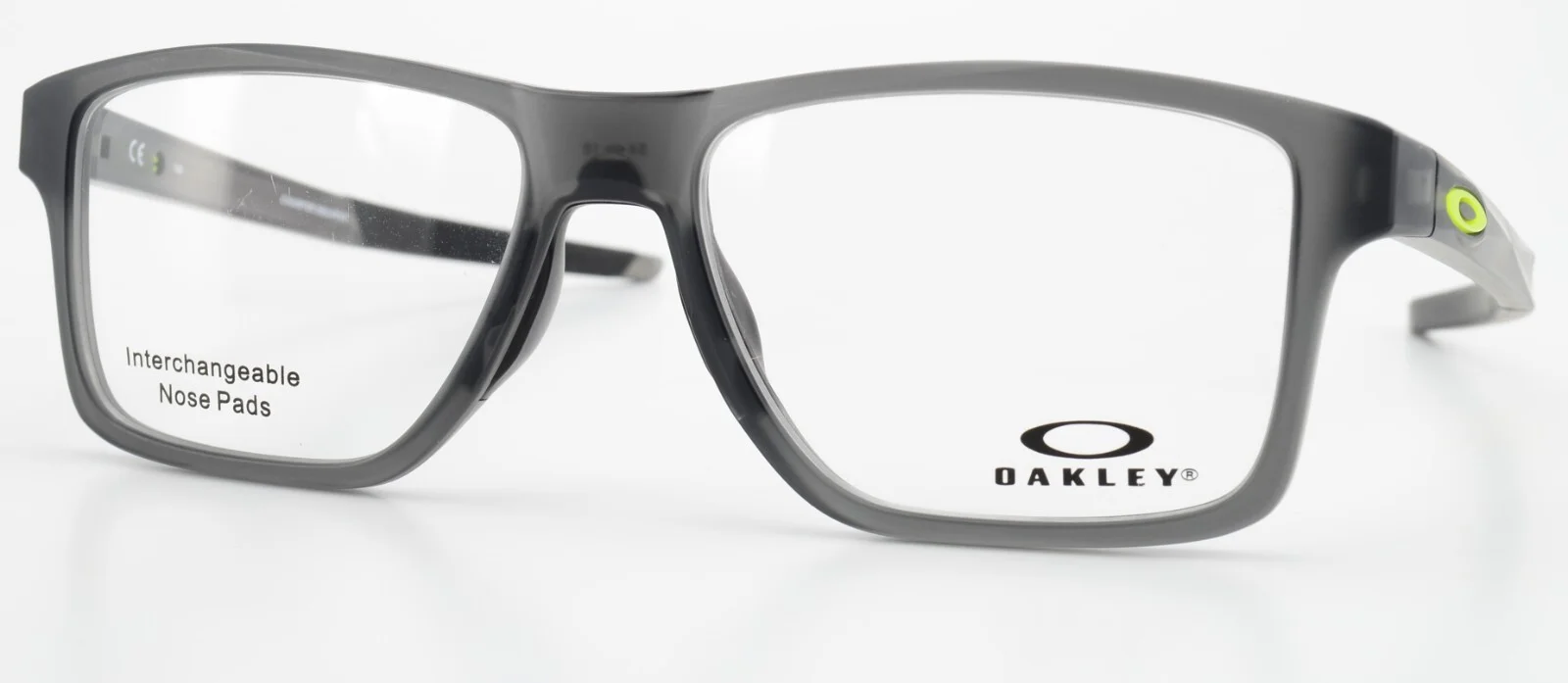 Oakley Glasses Spectacles Chamfer Squared Satin Grey Smoke OX8143-02+ Metal 4